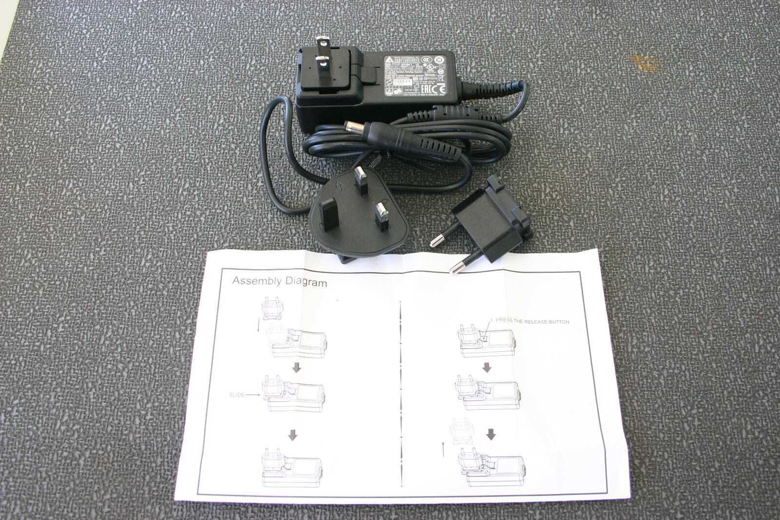 Delta Electronics AC Adapter ADP-40BW 40W Power Brick ELO E211174 for ELO 1002L