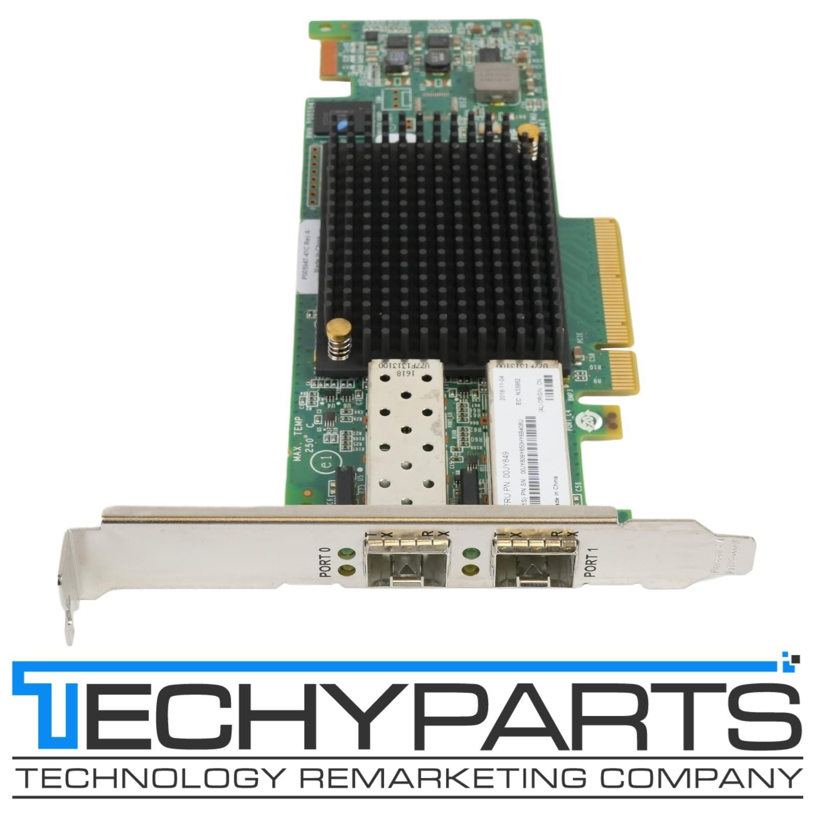 Lenovo 00JY849 Emulex LPE16002 16Gbps 2-Port Fibre Channel PCIe 2.0 x8 HBA LFF
