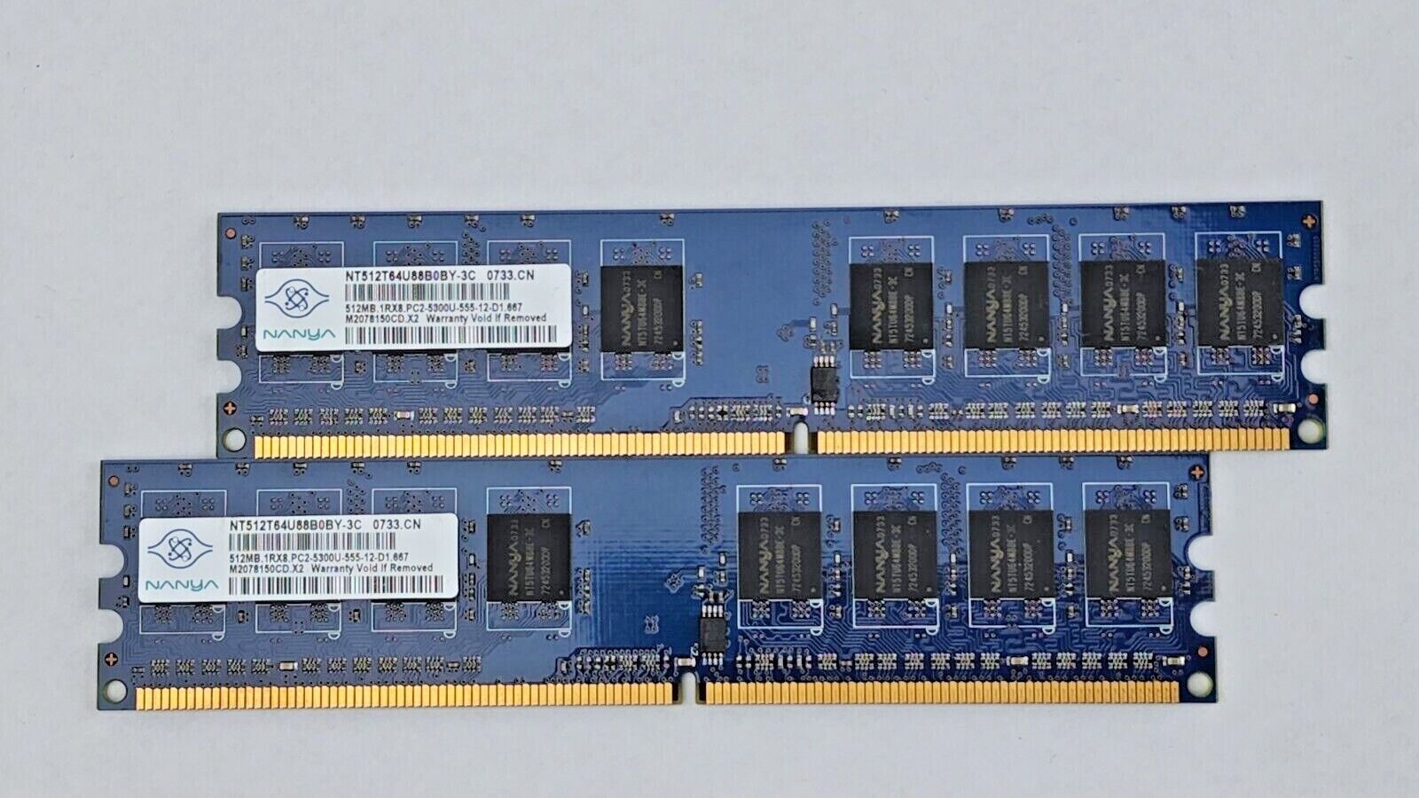 Nanya 2x512Mb Kit of DDR2 Memory