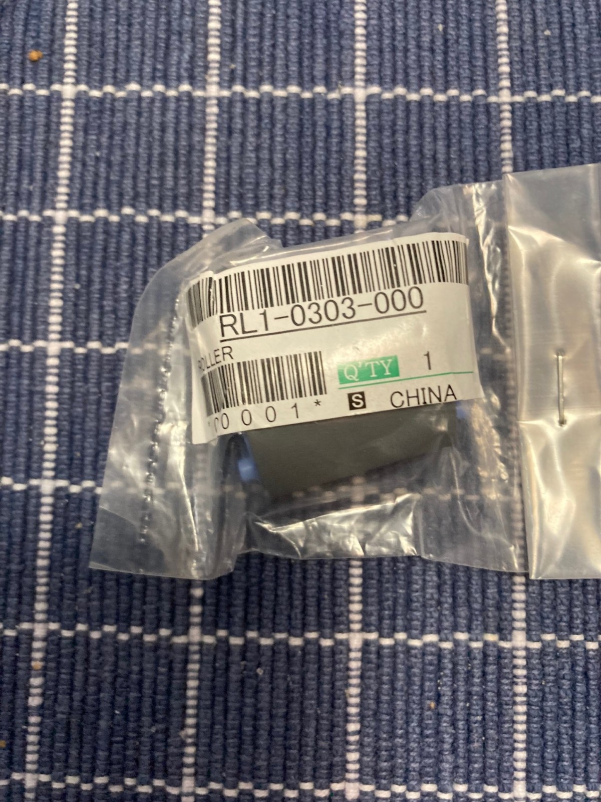 HP RL1-0303-000 Pick-Up Roller New from Old Stock Genuine HP Part Ships Fast