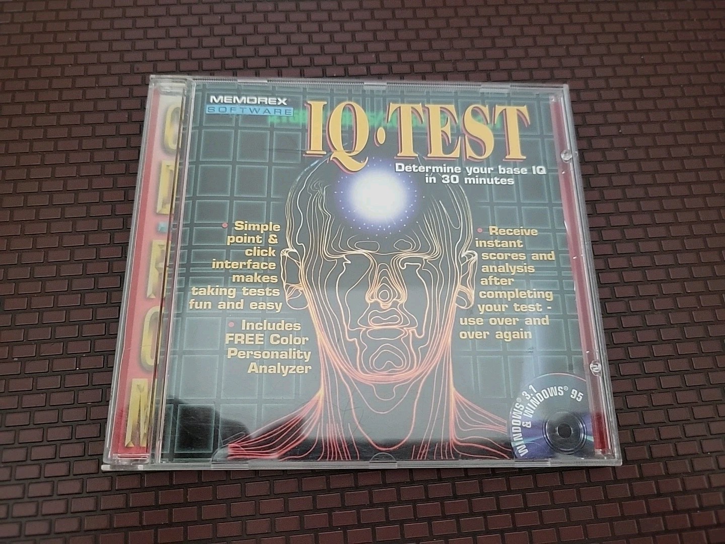 Memorex IQ Test: Determine Your Base IQ in 30 Minutes (PC, 1997)
