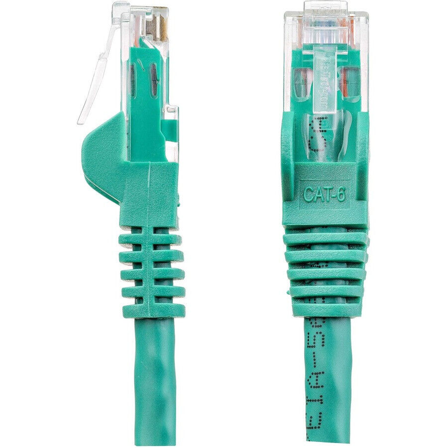StarTech.com 14ft CAT6 Ethernet Cable - Green Snagless Gigabit - 100W PoE UTP 65