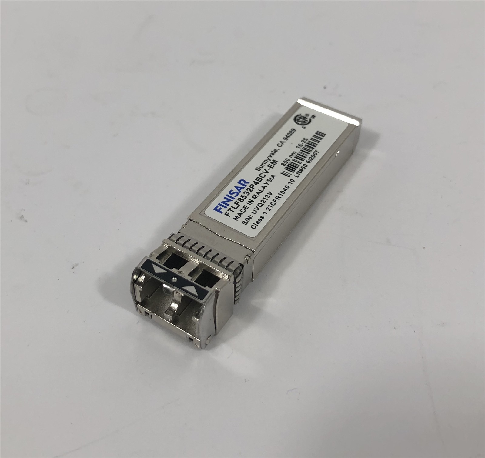 Finisar FTLF8532P4BCV-EM 32GB Fibre Channel SFP28 Multimode 850nm Transceiver 