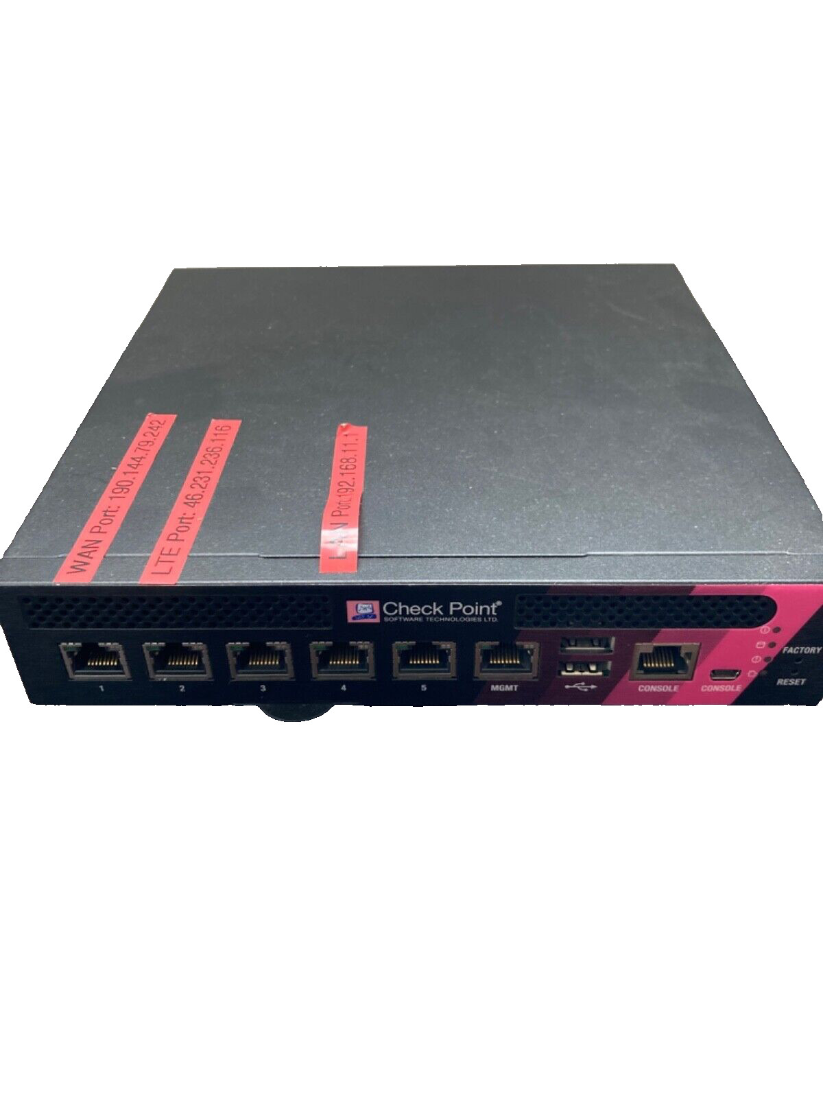Check Point 3200 Pb-10