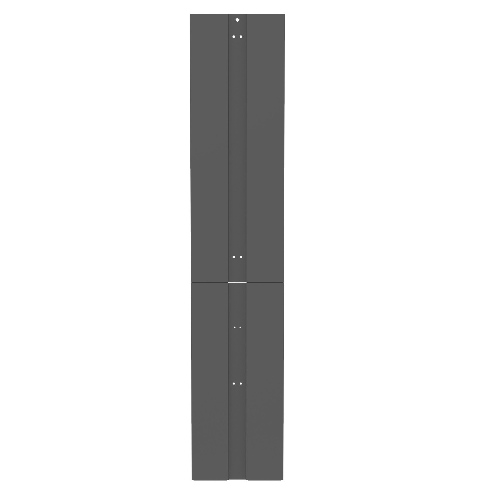 Panduit PR2VEP 45 RU Dual-Sided End Panel for PR2V Cable Managers