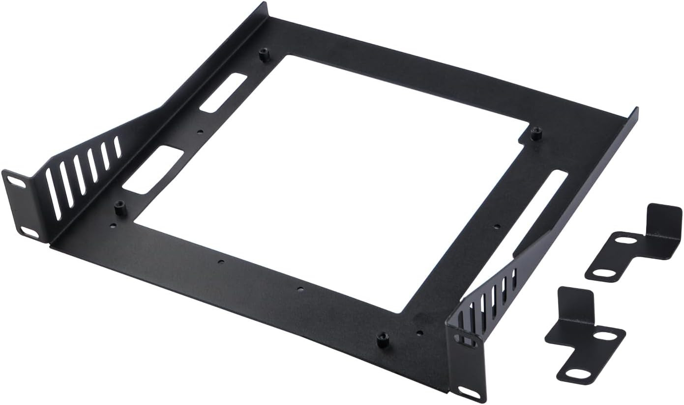 Mini ITX Shelf 1U Rack, 7.87" Depth, Support Mini-Itx Motherboard/Super6C, for 1