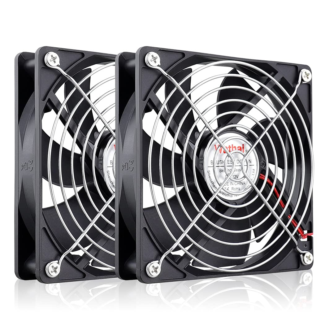 120Mm X 25Mm 12V Computer Case Cooling Fan 12 Volt 2Pin High Performance DC Fan