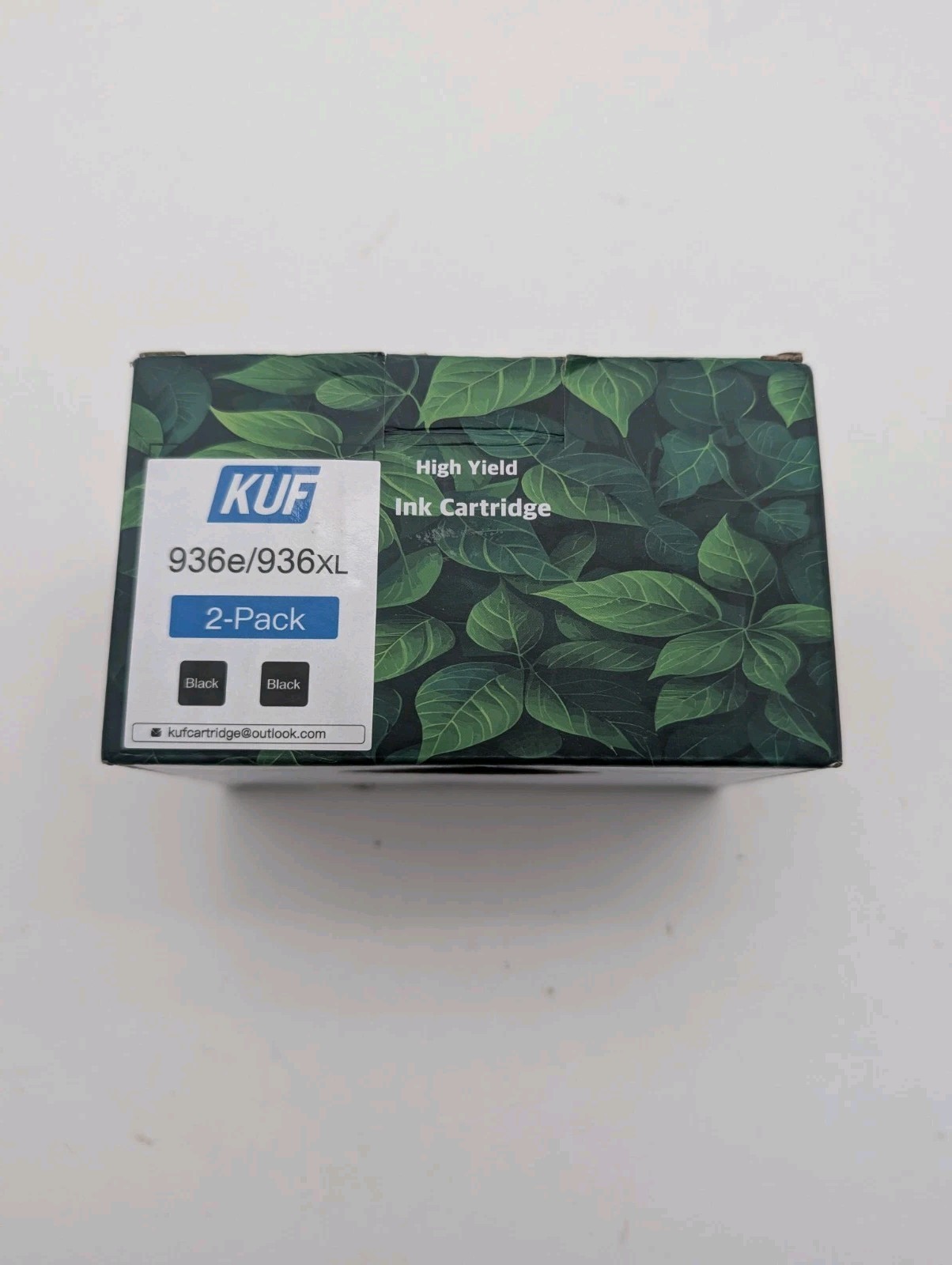 KUF Compatible for HP 936e/936XL High Yield Black Inkjet Ink Cartridge 2-Pk 