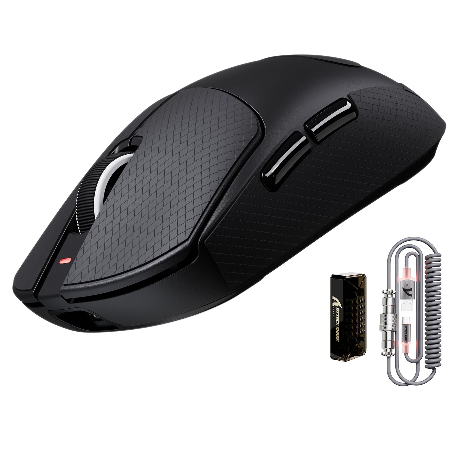ATTACK SHARK X8 Ultra Wireless Gaming Mouse, 42000 DPI PAW3950MAX Sensor, 800...