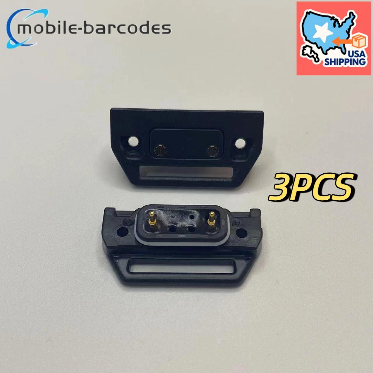 3PCS Charging Connector (2-Pin,on Back Cover) for Zebra TC21 TC210K TC26