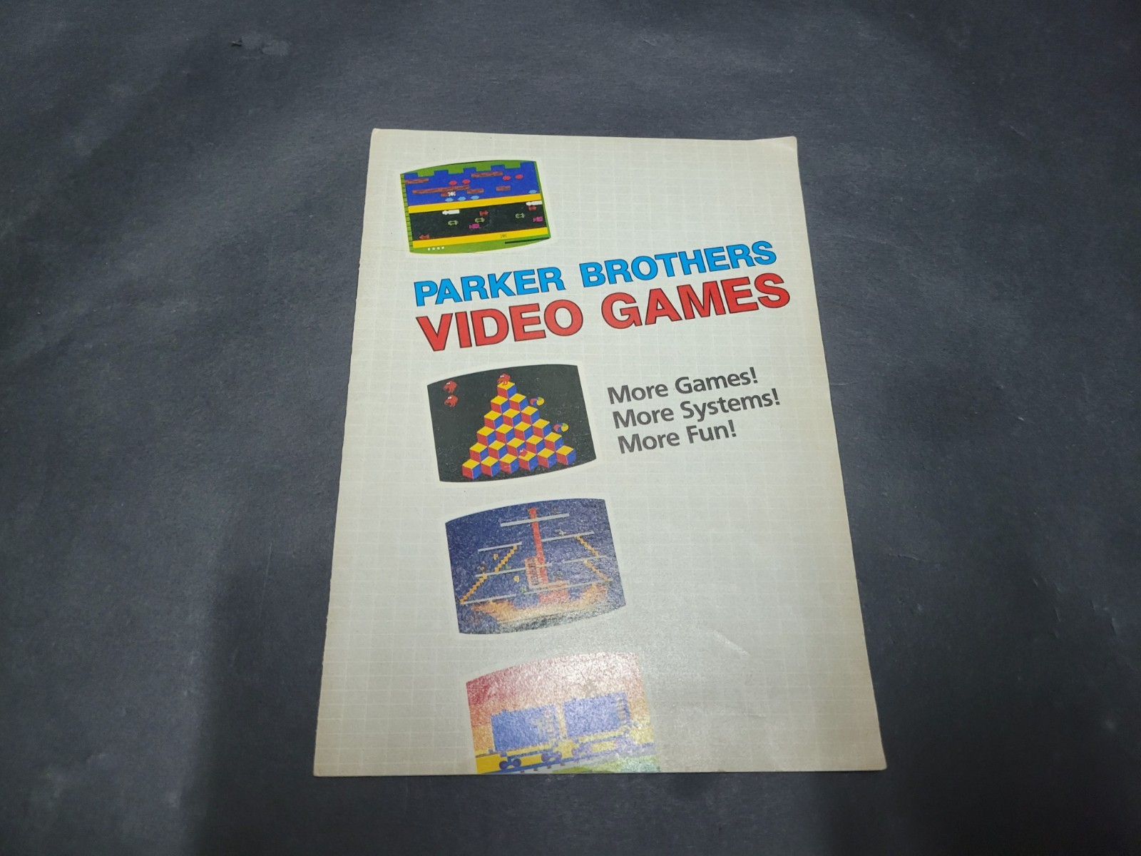 Parker Brothers Video Games Catalog Vintage Booklet (1983)