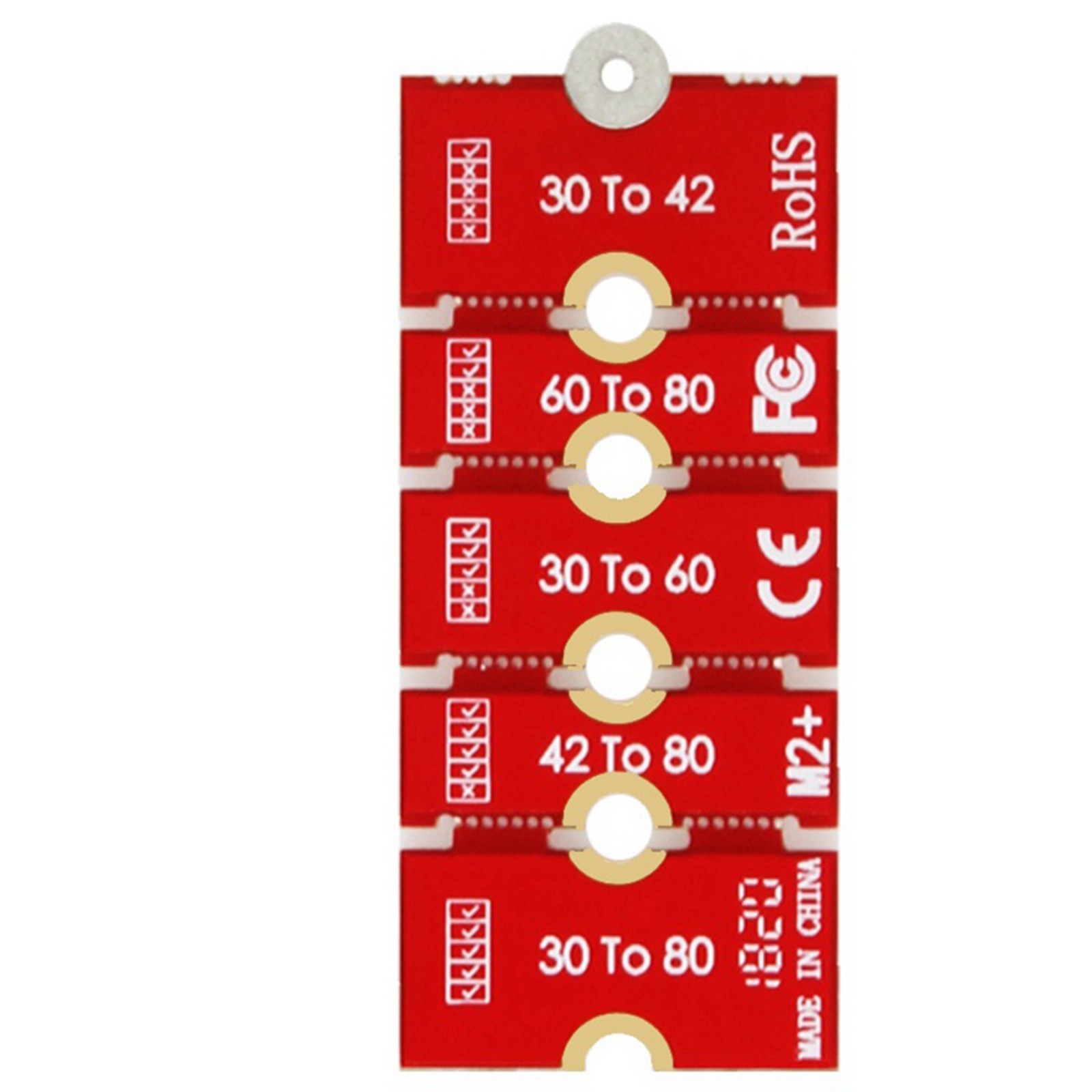 2Pcs M2 M2PLUS NGFF NVME M.2 Extended Transfer 2230, 2242, 2260, 22802880