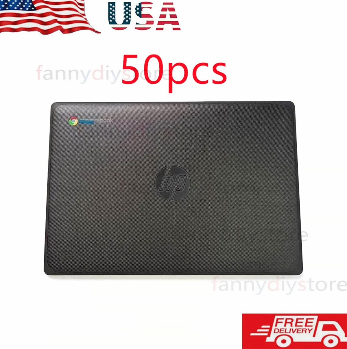 50pcs For HP Chromebook 11 G9 EE Lcd Rear  Back Cover w/Antenna M55115-001-USK