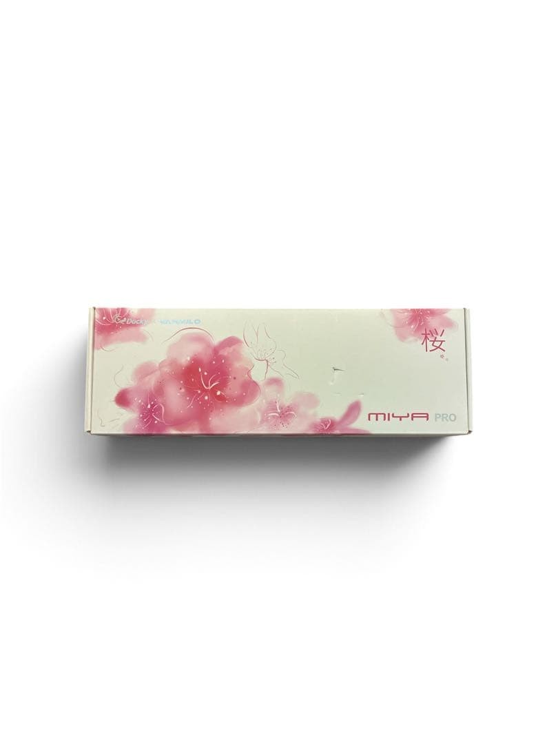 Varmilo MIYA PRO Sakura Mechanical Keyboard 65% JP Layout Pink White