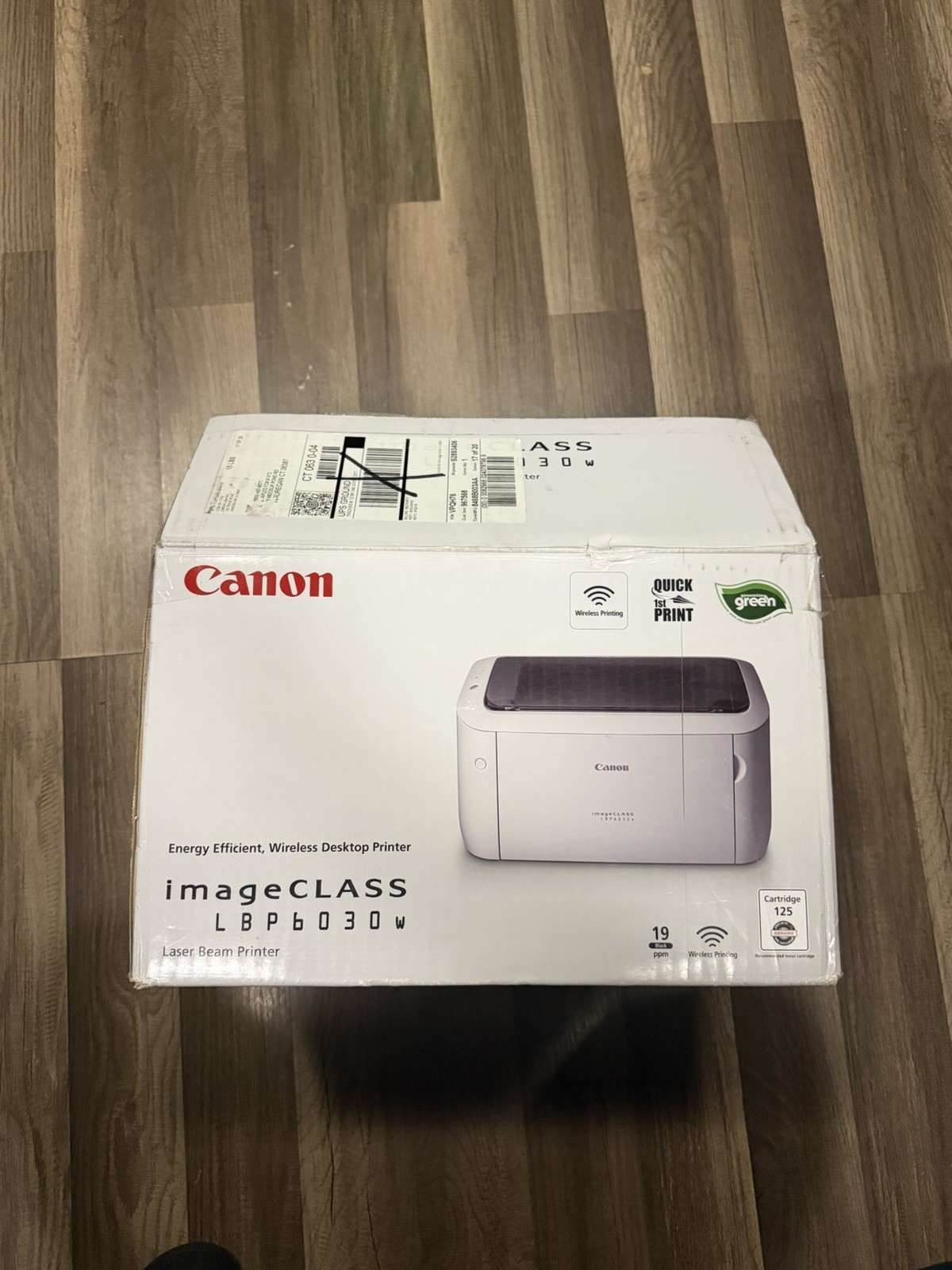 NEW Open Box Canon LBP6030w Monochrome Laser Printer-Imageclass