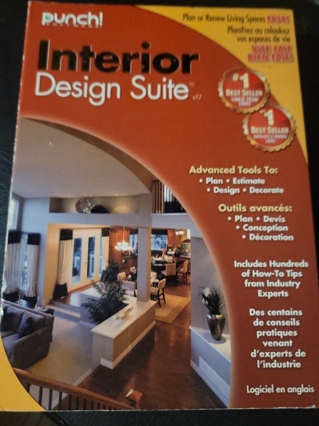 Punch Software INTERIOR DESIGN SUITE 2013--New Sealed--