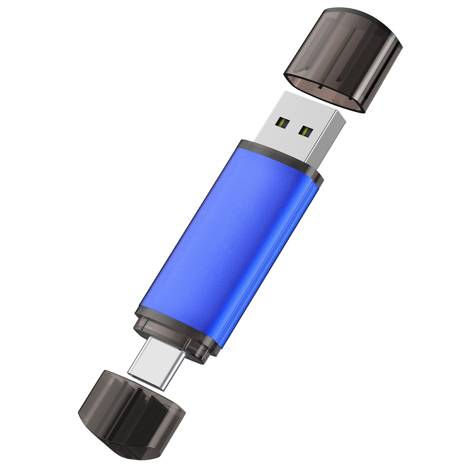 32GB 64GB 128GB USB 2.0 Flash Drive Dual Go USB Type-A Type-C Memory Sticks LOT