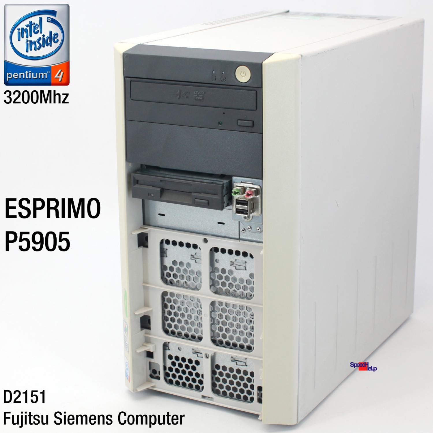 PC Computer FSC Fujitsu Siemens Esprimo P5905 D2151-A1 4 Pentium 4 3200MHZ