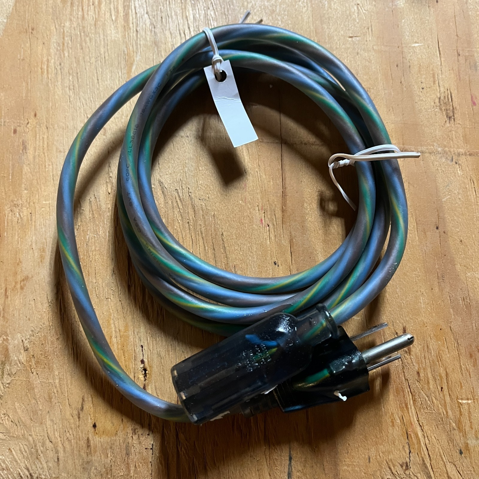 Genuine OEM Rainbow Apple iMac Volex Transparent 6ft Power Cord PS204 E62405SP