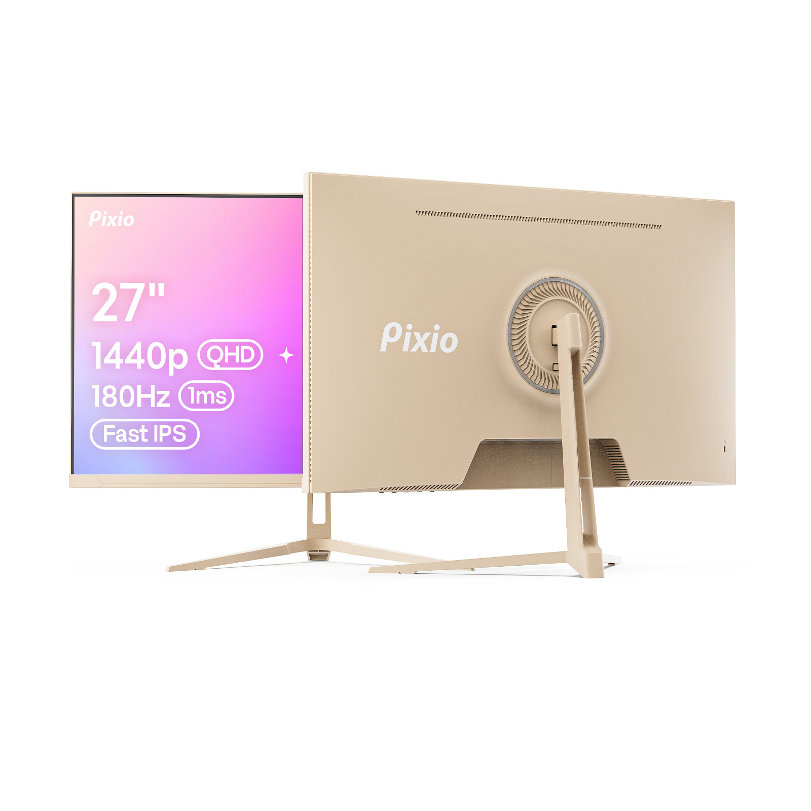 Pixio PX278 Wave 27" 180Hz 1440P IPS Gaming Monitor | Certified Refurbished