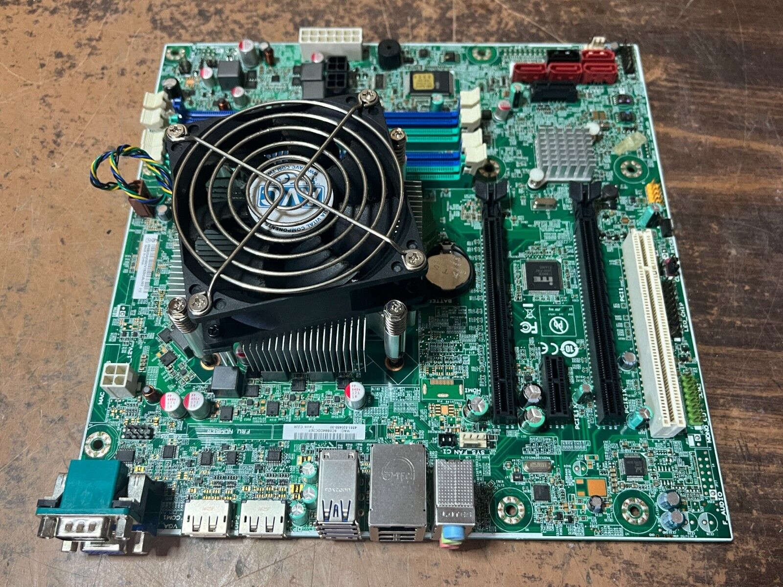 Lenovo 00FC657 ThinkServer TS140 System Board w/ Intel Xeon E3-1246V3 CPU