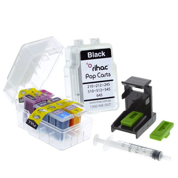 Rihac Pop Cart for Canon PG-645 CL-646 TR4660 TR4665 Ink Refill Insert 645XL