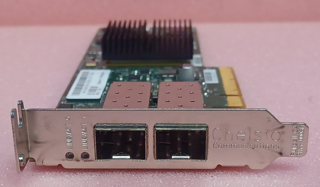 Dell WM7MN Dual Port 10GB SFP+ PCI-E HBA | Chelsio S320E-LP-CR