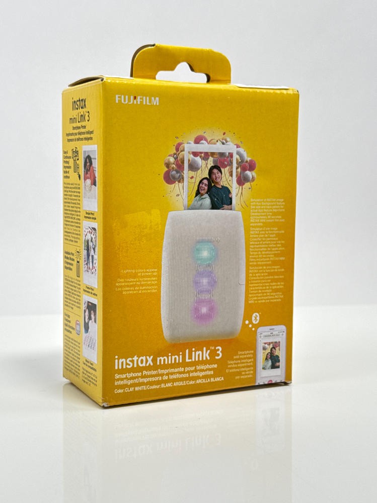 Fujifilm Instax Mini Link 3 Smartphone Printer - Clay White