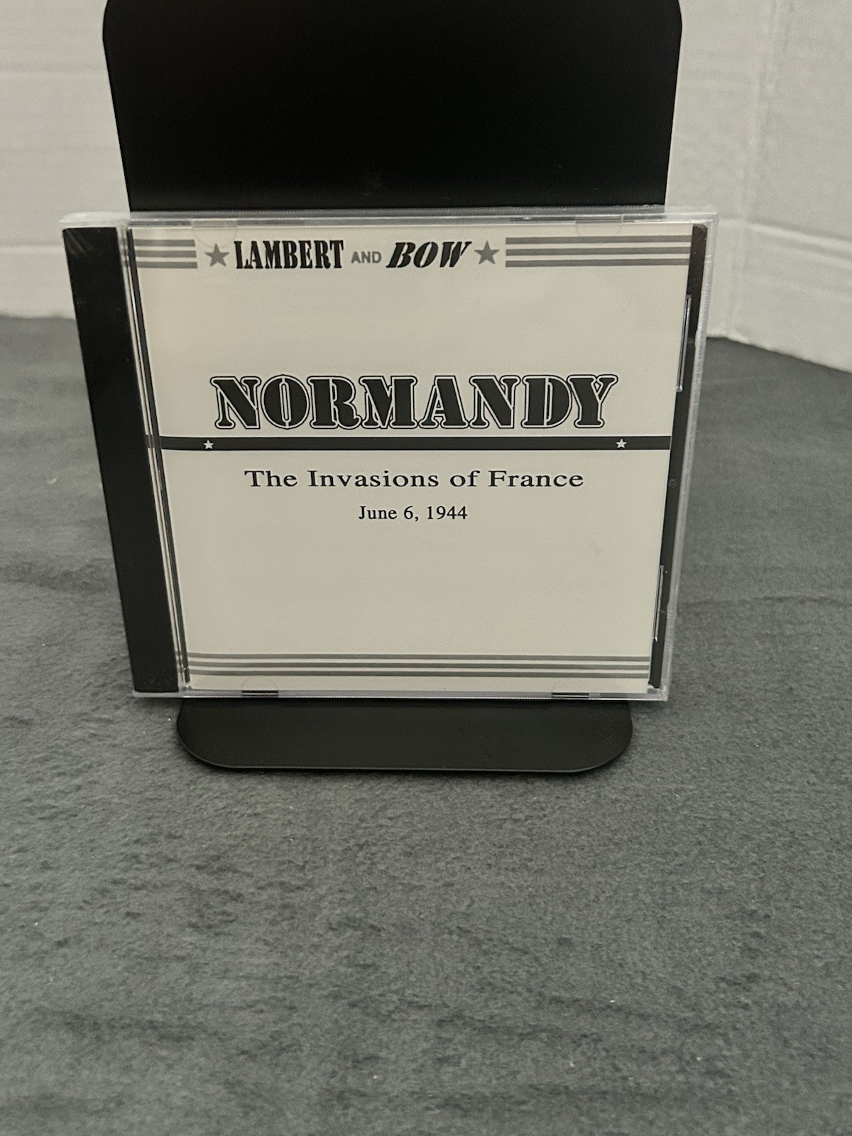 Normandy Invasions of France Quanta Press 1994 VTG CD-ROM WWII D-Day Rare PC