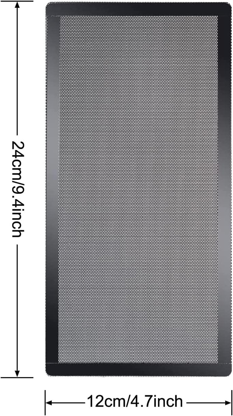 [4 Pack] 240X120Mm PC Case Dust Mesh Filter, Magnetic Frame Computer Fan Dust...