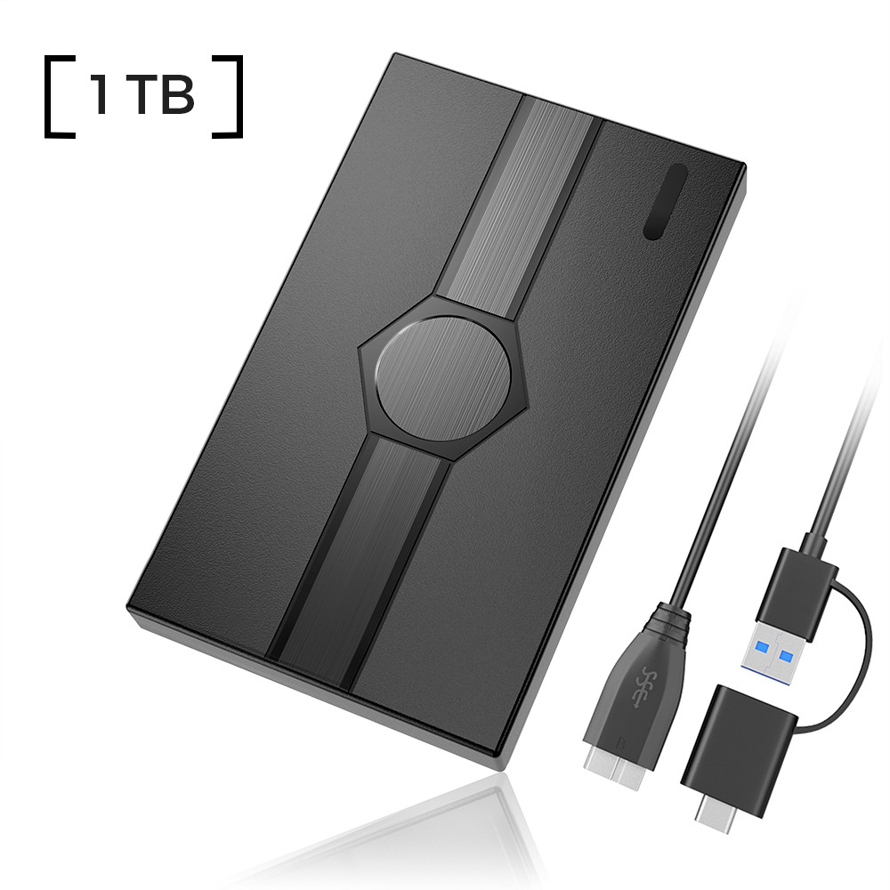 1TB External Hard Disk Drive, USB 3.0 2.5"HDD, Portable Hard Drive