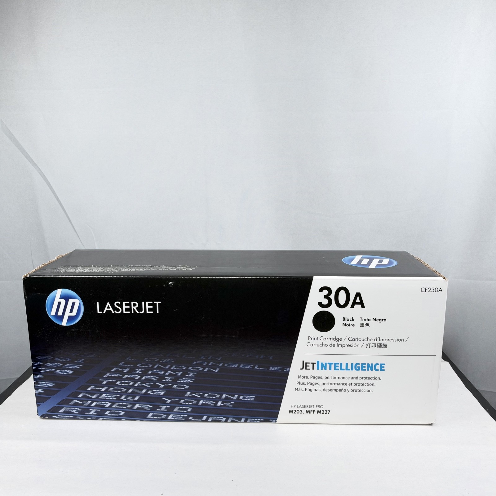 HP 30A Black Original LaserJet Toner Cartridge (CF230A) JetIntelligence / SEALED