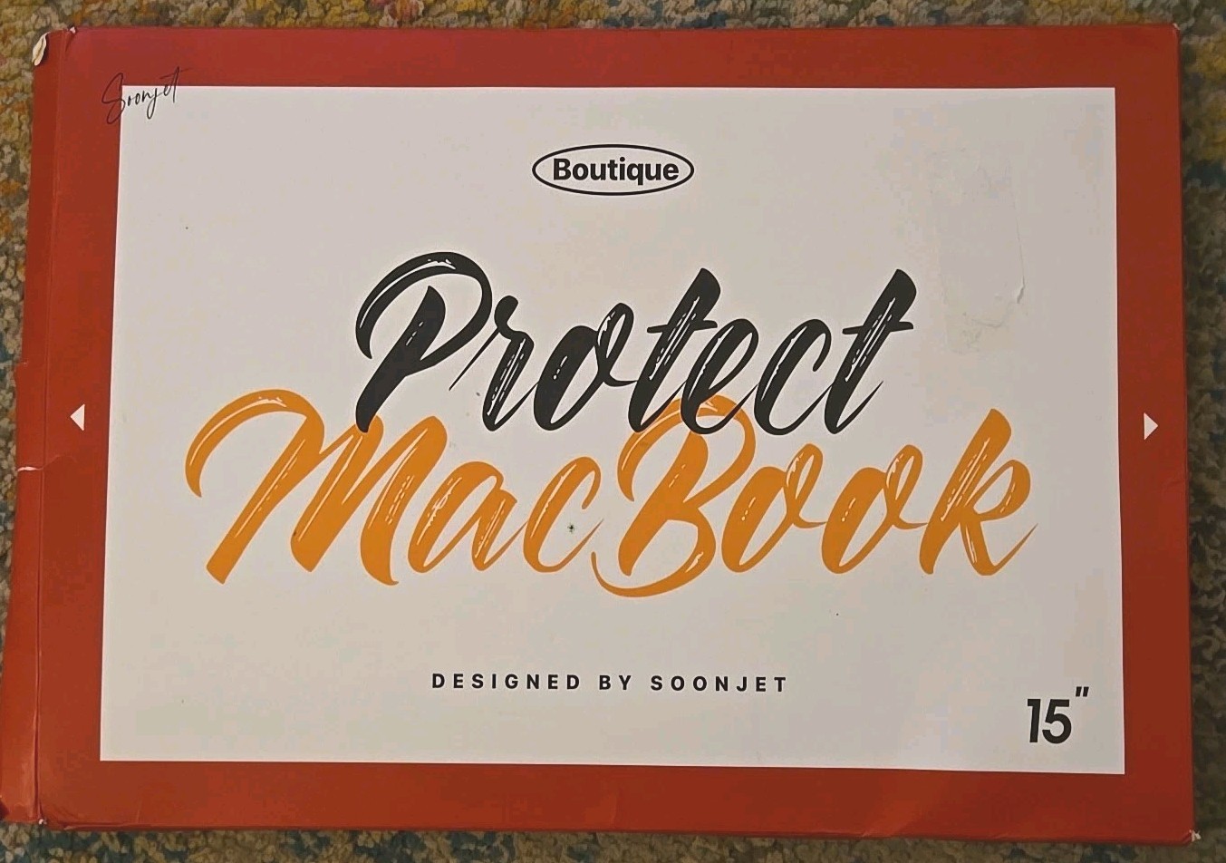 Soonjet MacBook Cover Compatible With MacBook Air 15 inch