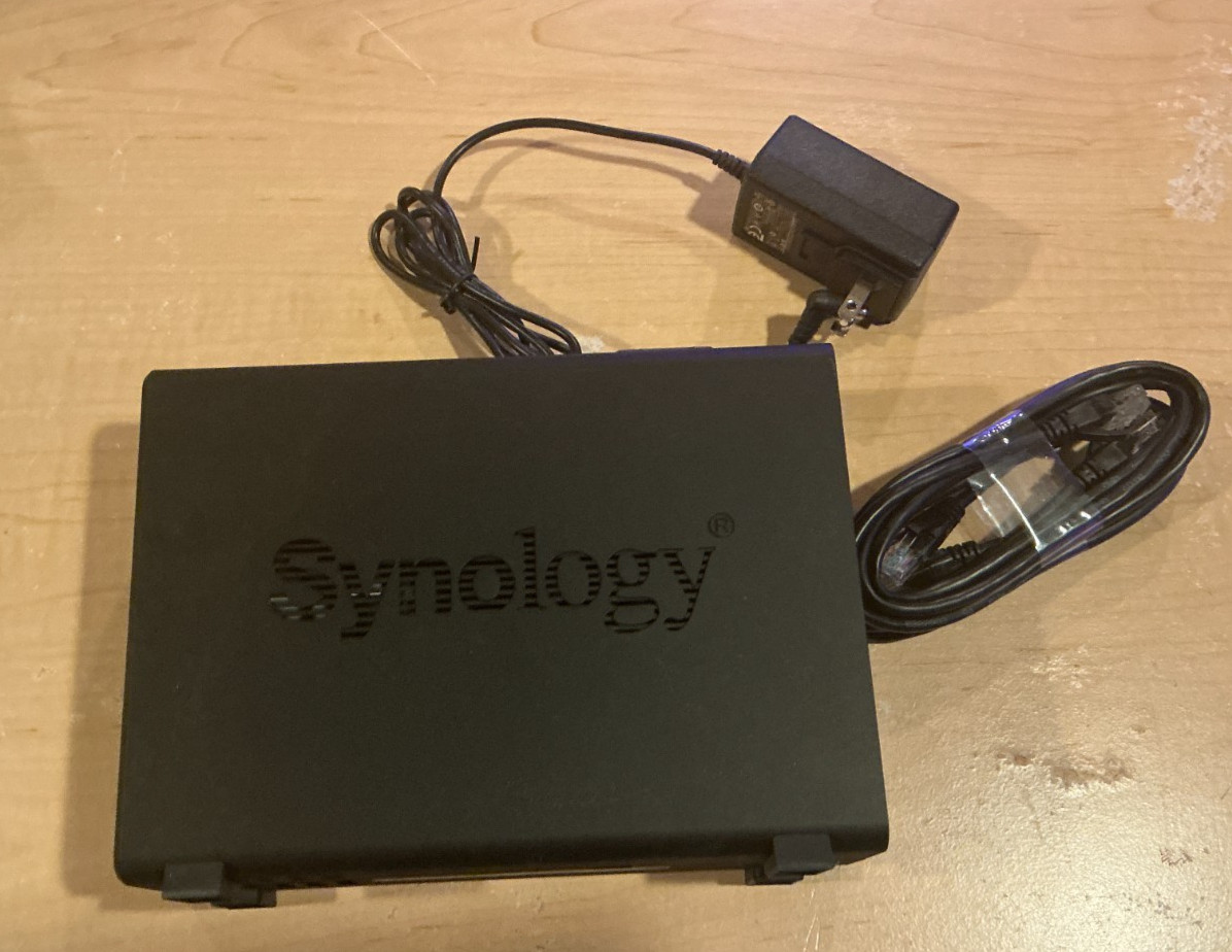 Synology DiskStation DS124 1-Bay NAS Enclosure, Diskless