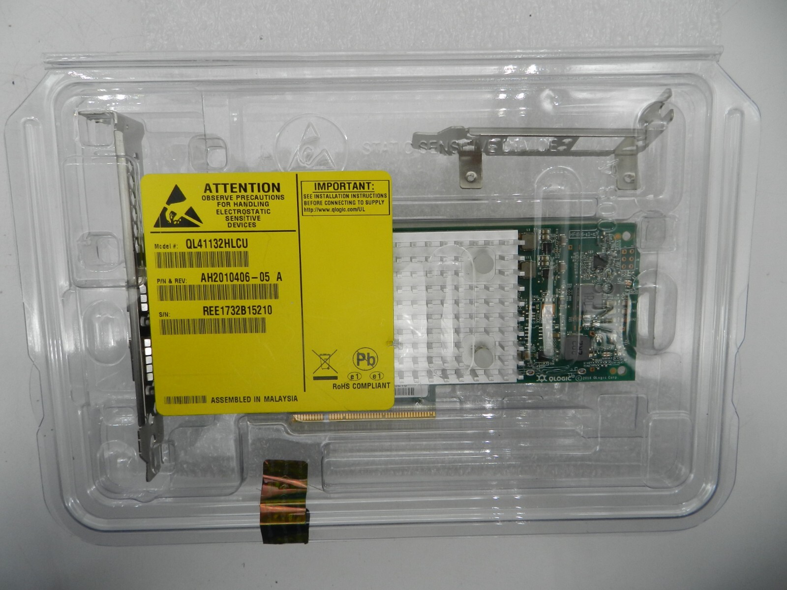 Qlogic QL41132HLCU Pcie X8