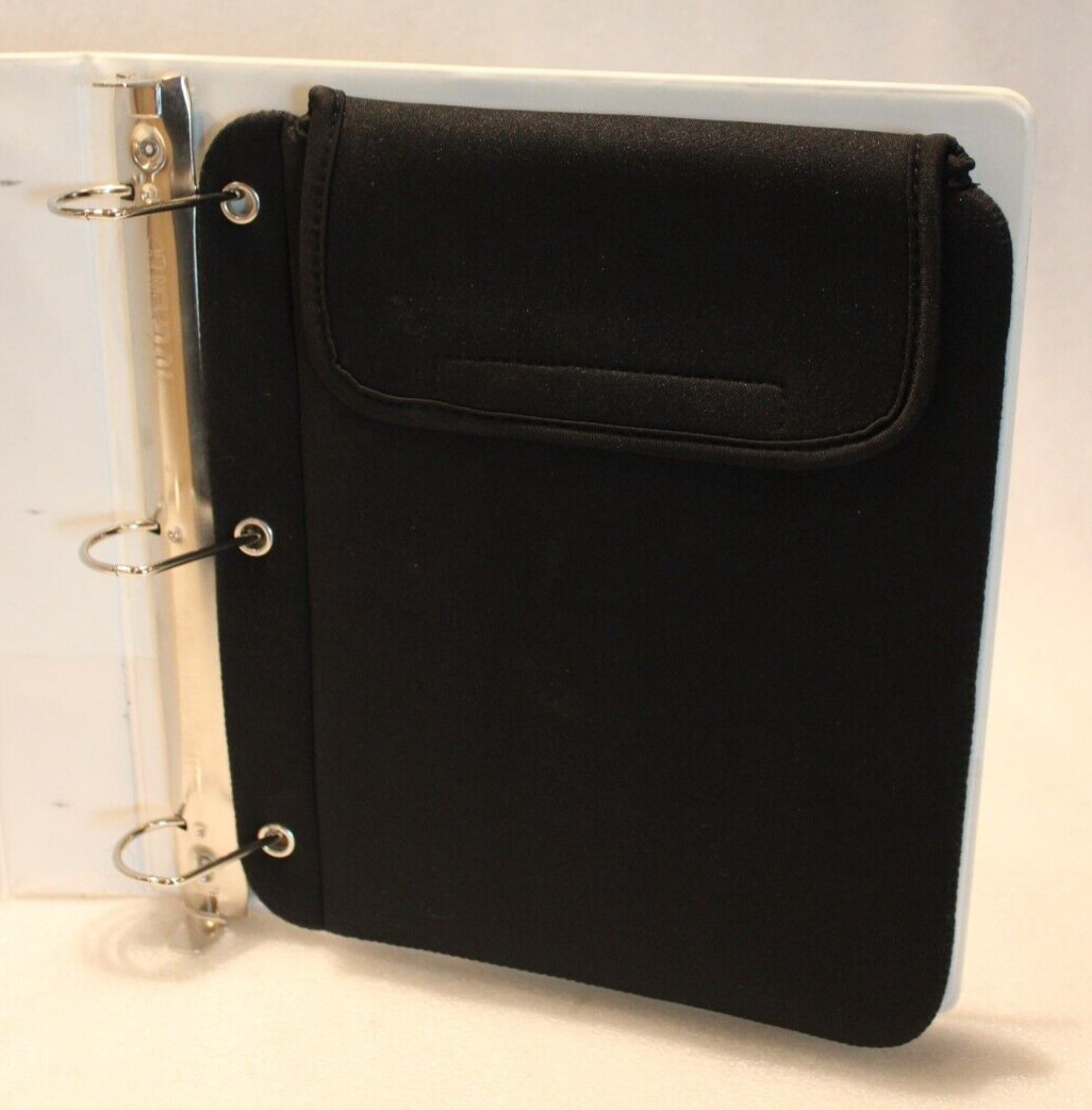 Tablet Cubbie 3 Ring Binder Lightweight Protective Neoprene Case for iPad, etc