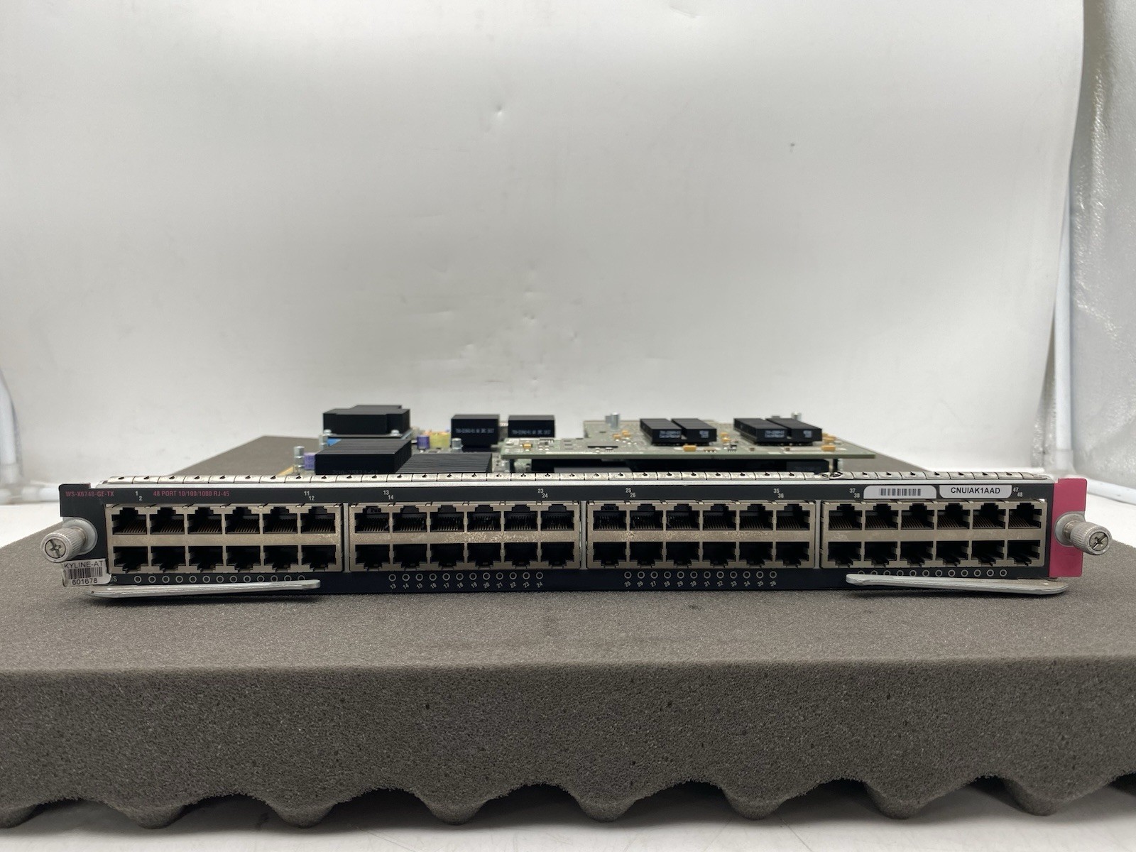 Cisco Catalyst 6500 Series 48-Port Gigabit Network Module- WS-X6748-GE-TX