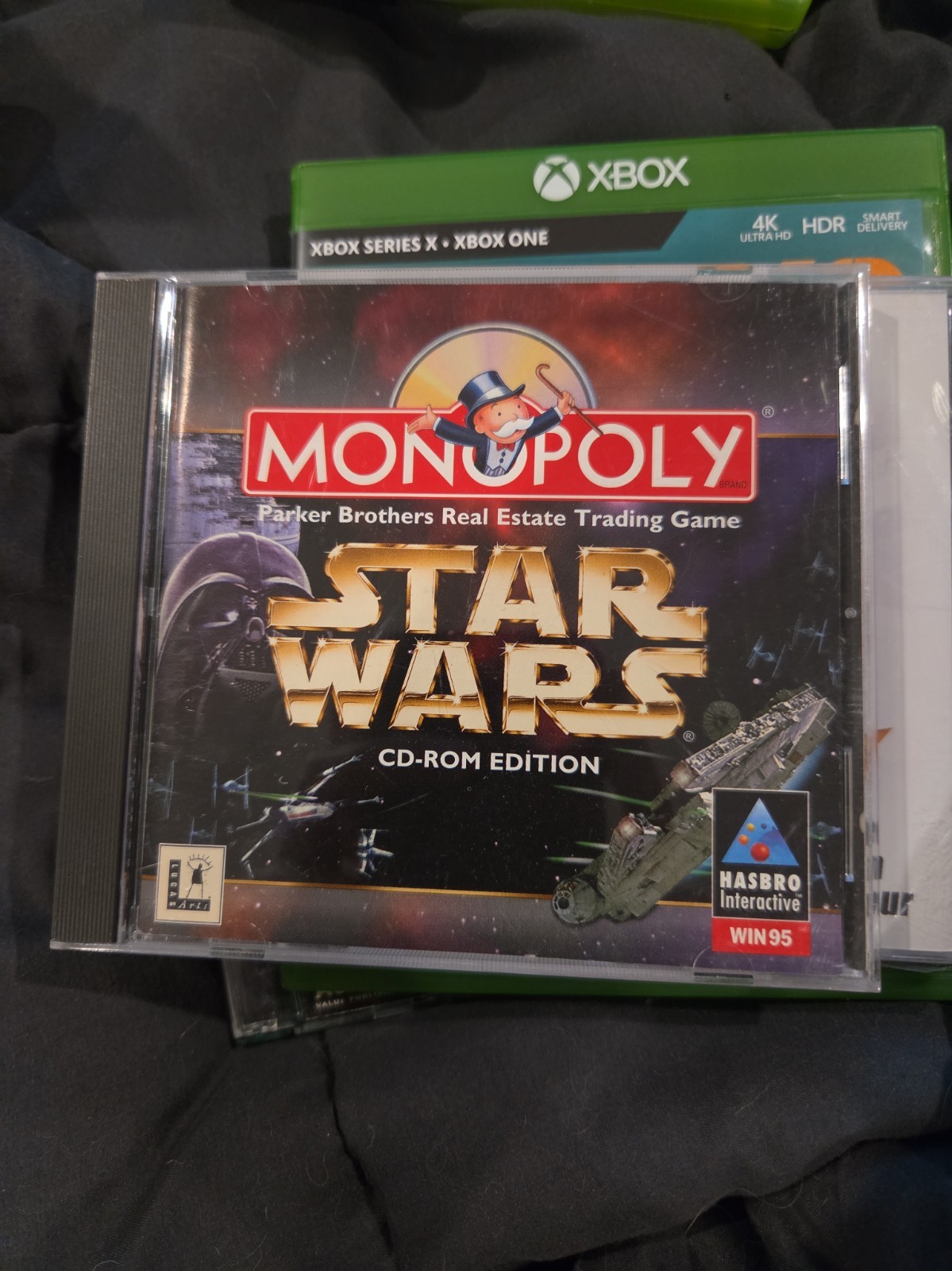 Monopoly Star Wars CD-ROM PC Great Shape See Pics