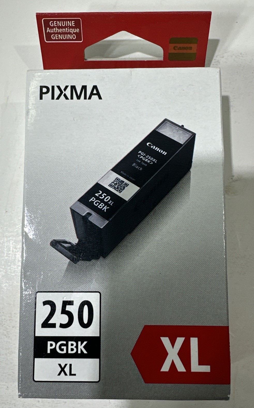 Canon PGI-250 PGBK 250 XL Ink Cartridge - Black (6432B001) NEW SEALED, OEM