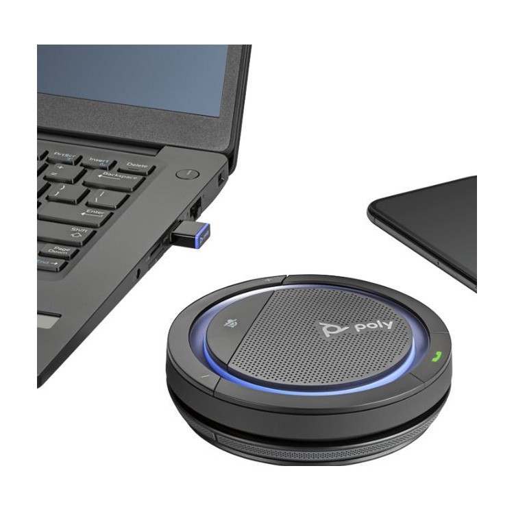 Plantronics/Poly Calisto 5300-M with USB-C BT600 dongle Bluetooth Speakerphone