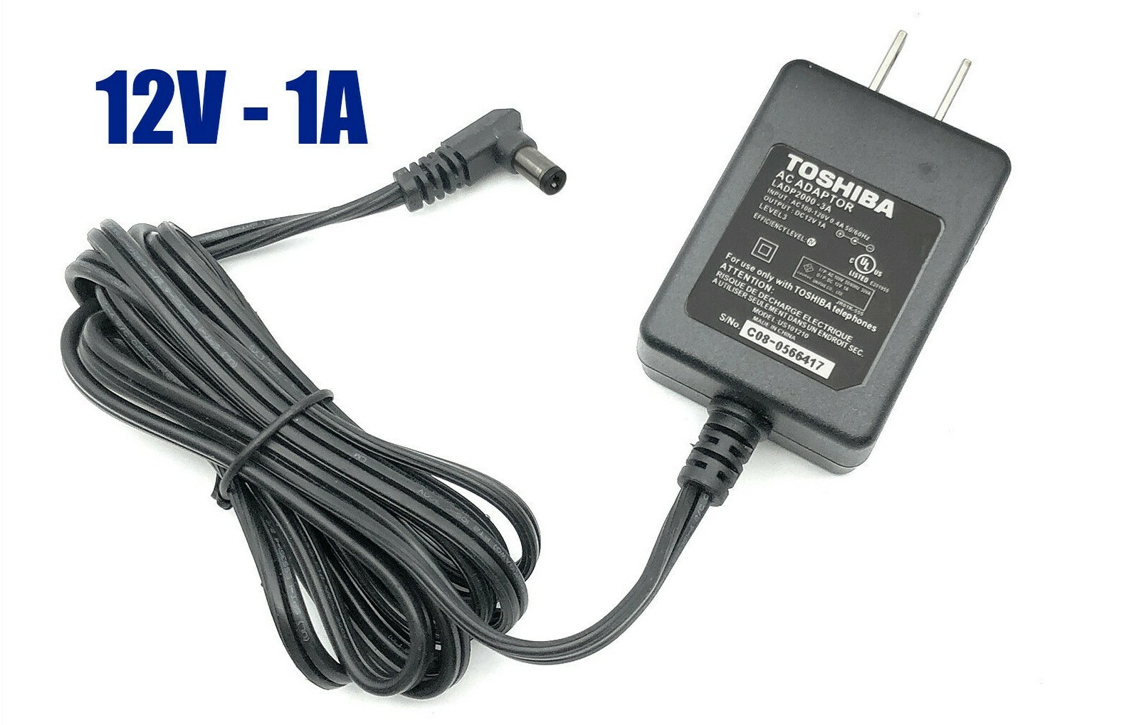 Genuine Toshiba LADP2000-3A AC Adapter For IP5131-SDL IP5531-SDL IP5121 12V 1A