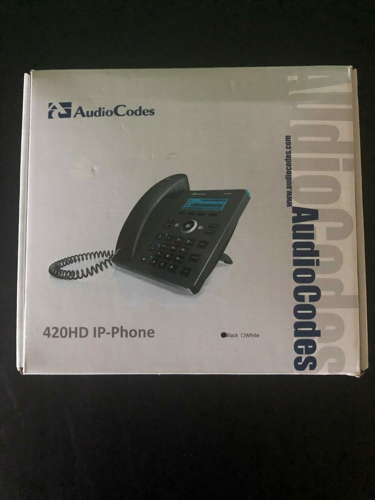 AudioCodes 420HD IP Phone Black