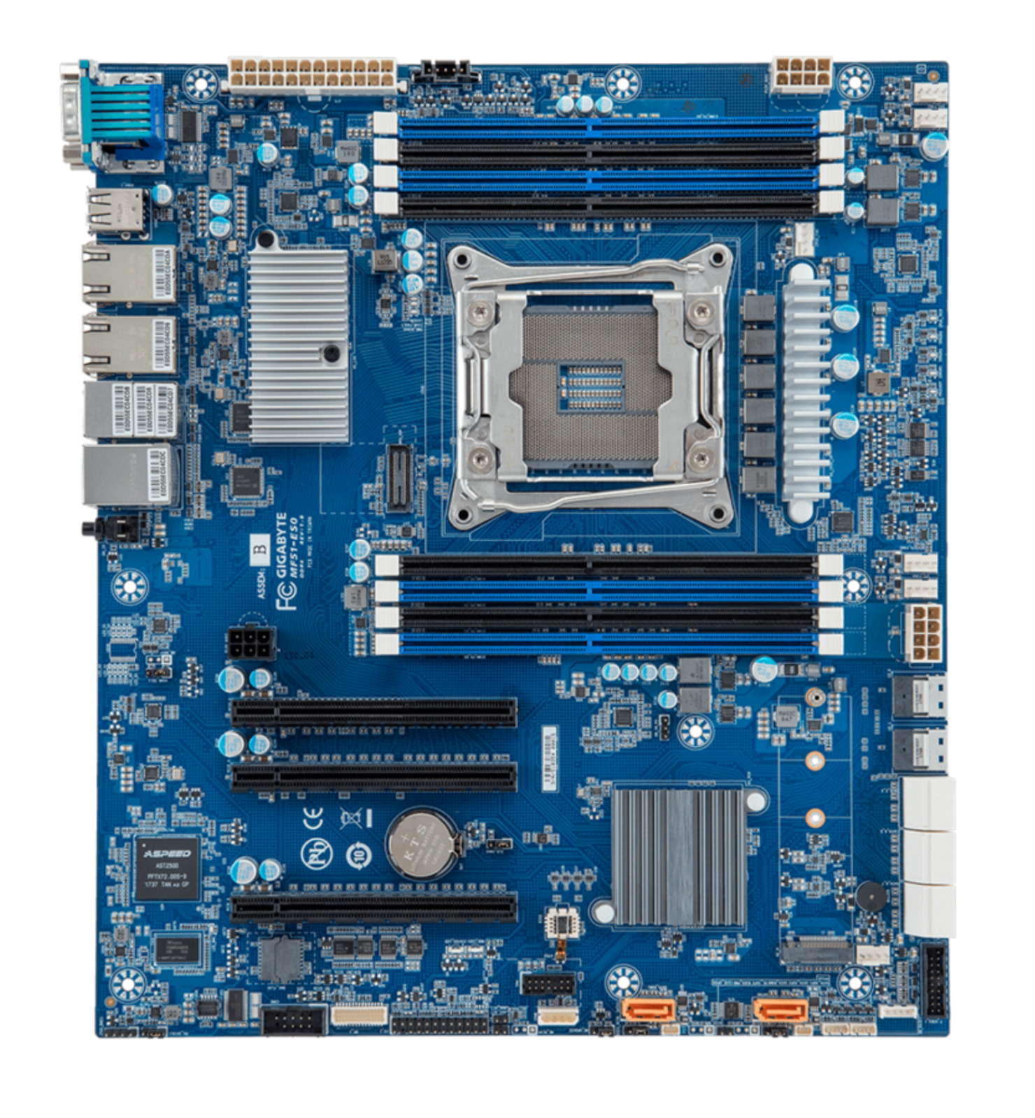 GIGABYTE MF51-ES0 Motherboard Intel LGA 2066 C422 Chipset 2x 10GbE , 3x PCIe x16