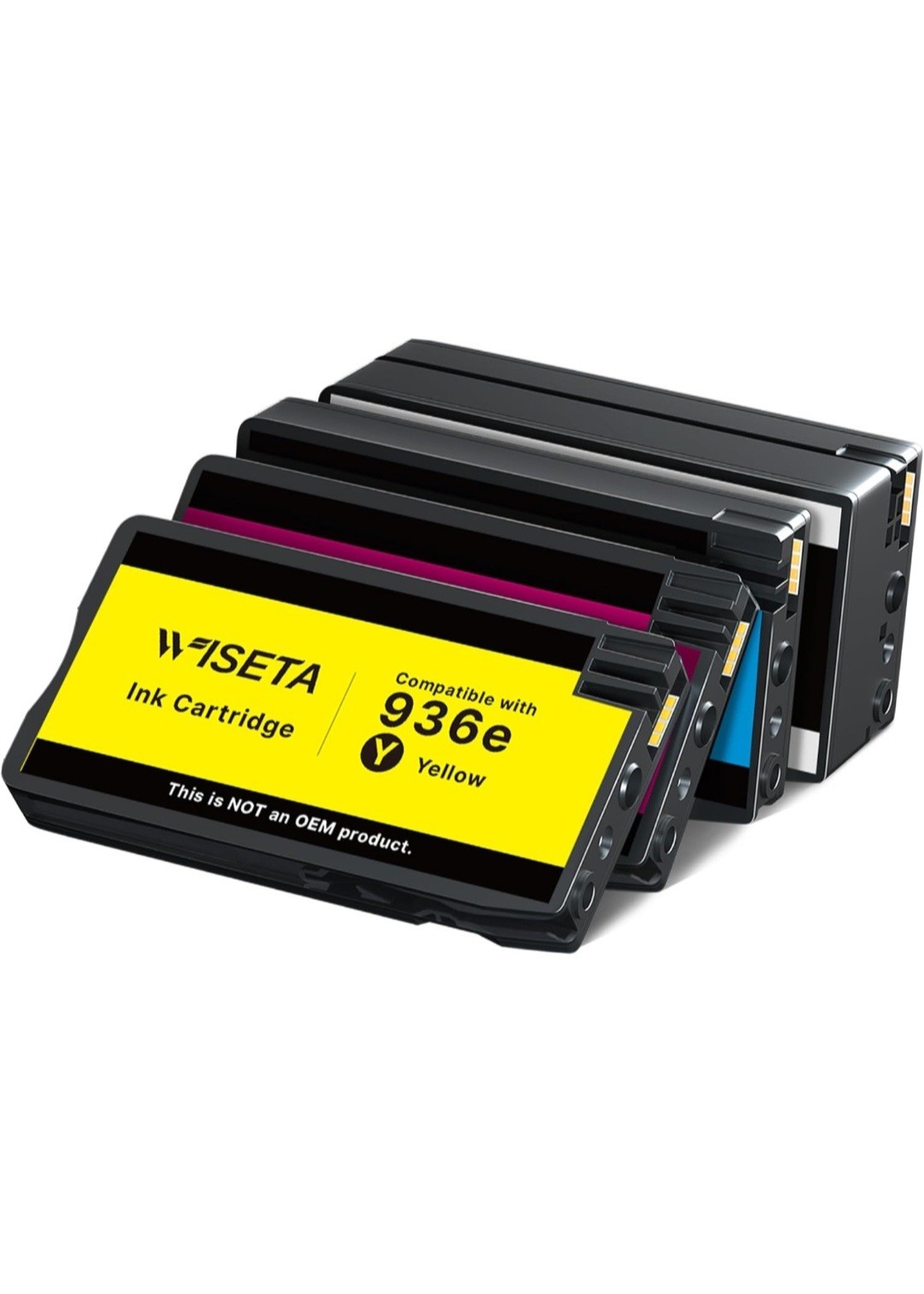 936XL Ink Cartridges Combo Compatible for 936 936e Ink Cartridge ，2 Yellow