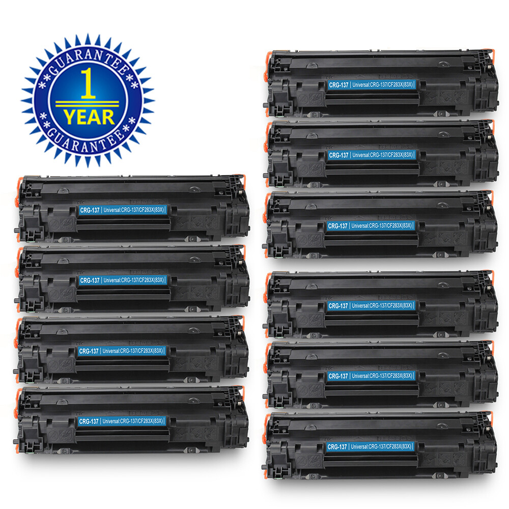 10PK 137 9435B001 Toner Cartridge For Canon 137 ImageClass MF212w MF227dw MF216n