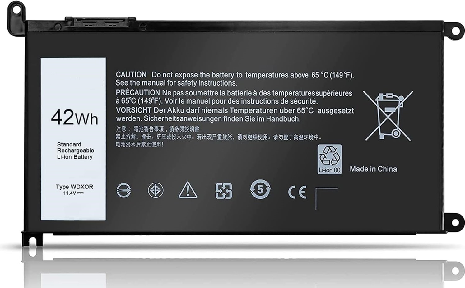 42Wh Battery For Dell Vostro 3480 3481 3583 5468 5481 5468D 5568 5568D 5581 5741