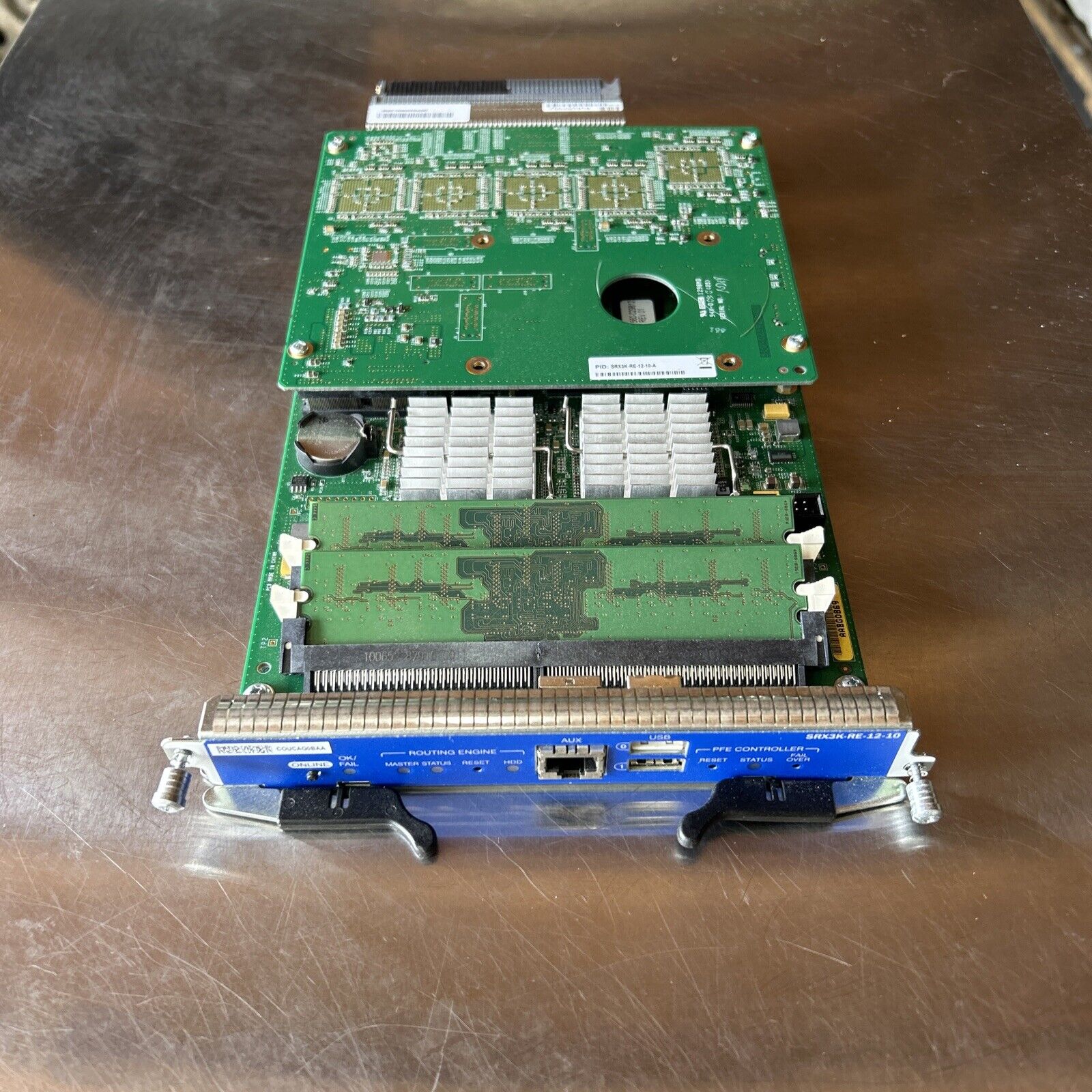 Juniper SRX3K-RE-12-10-C Processing Net Card 750-021914 for SRX3400 Ser Gateways