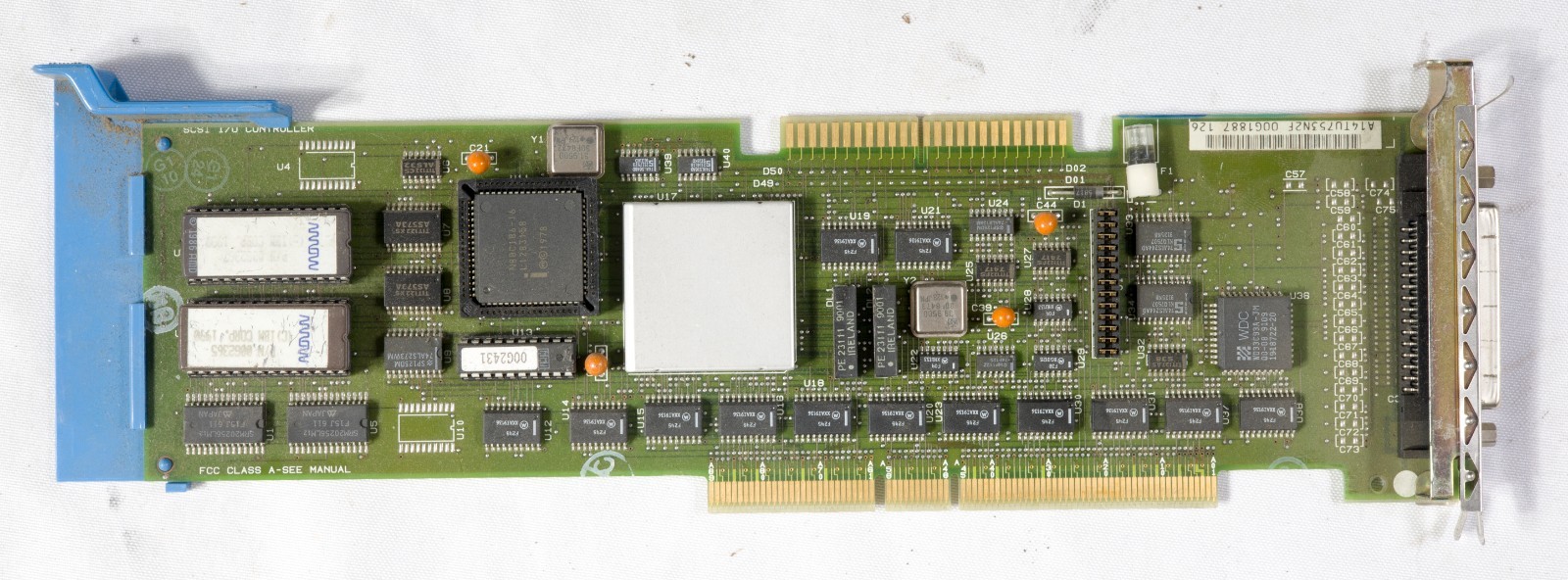 Vintage IBM RS/6000 SCSI controller 00G1897 32 bit microchannel ISAD60