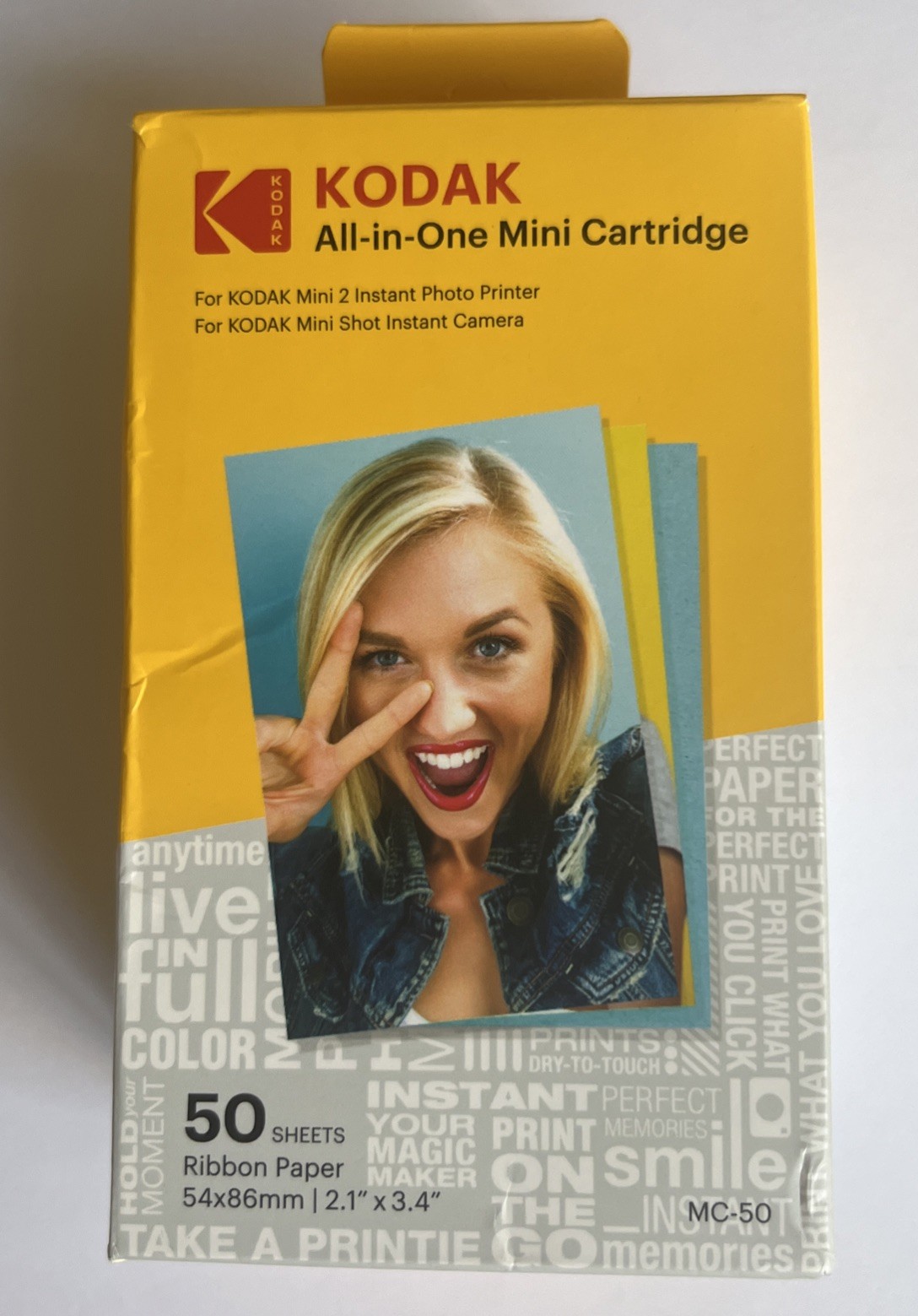 Kodak All In One Mini Cartridges  (MSC-50) Open Box 30-Sheets