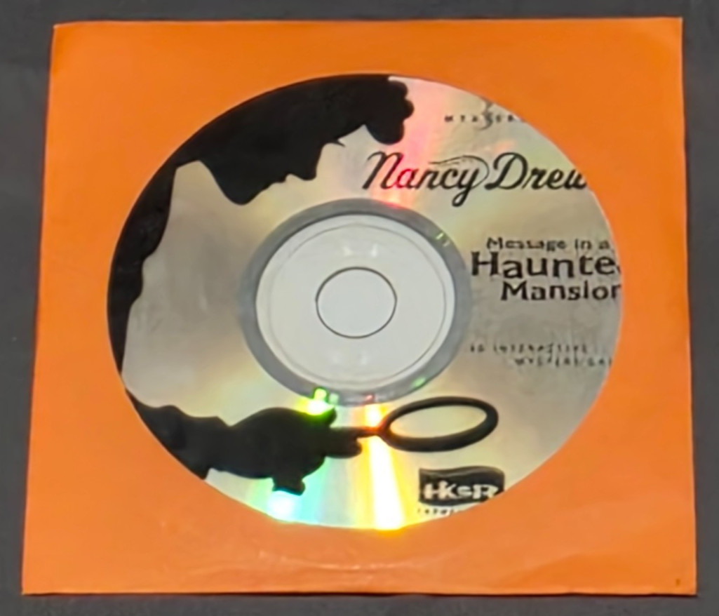 Nancy Drew: Message in the Haunted Mansion - (2001) - Used CD-ROM - Paper Sleeve